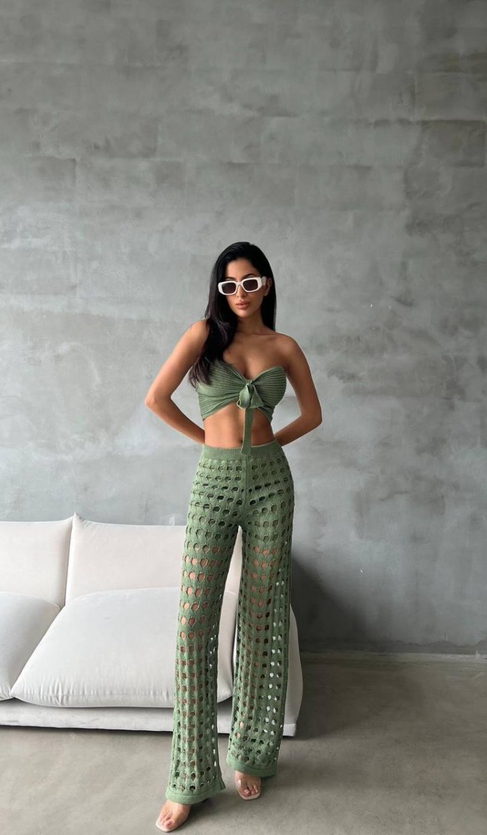 Astarlı Triko Takım 1040 - Çağla