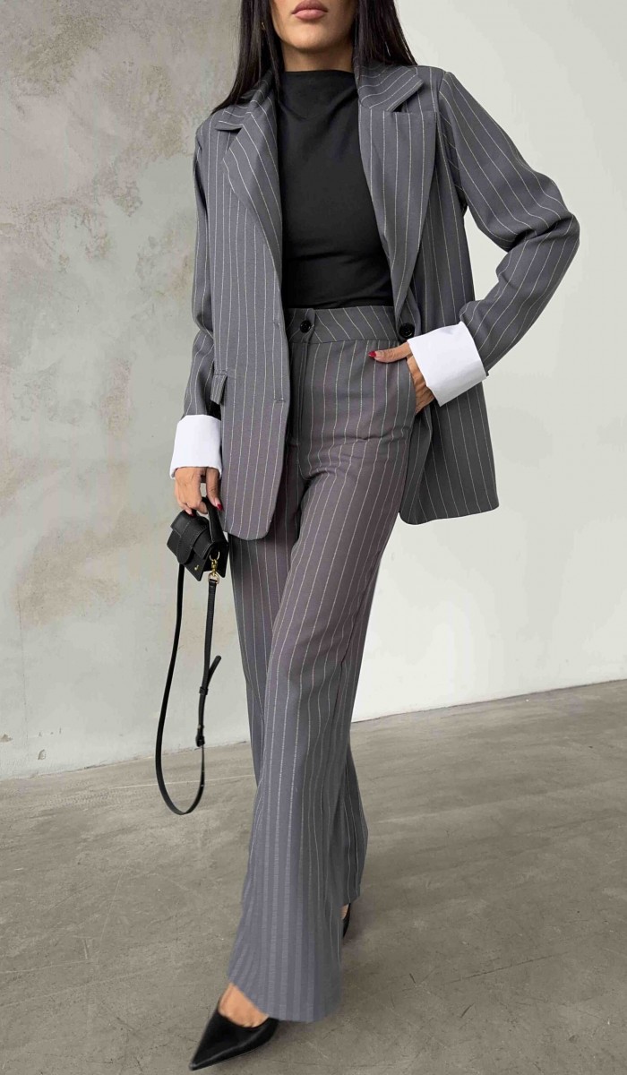 Ceket Pantolon Takım - Antrasit