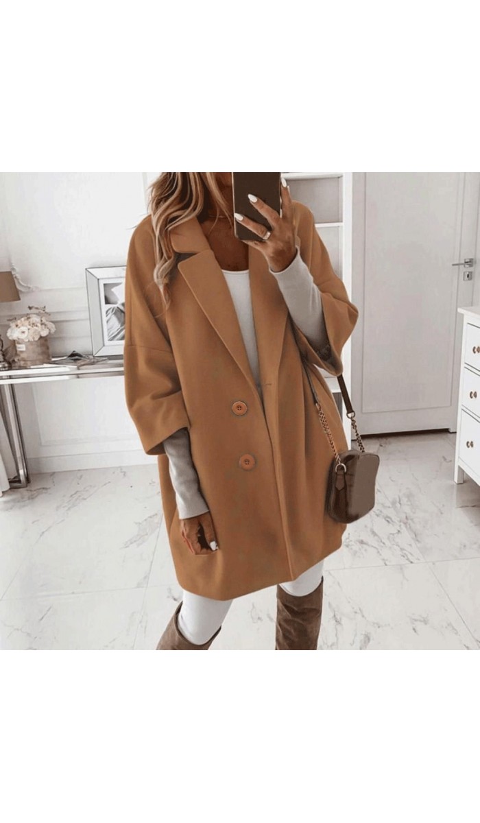 Kaşe Kaban - Kahverengi