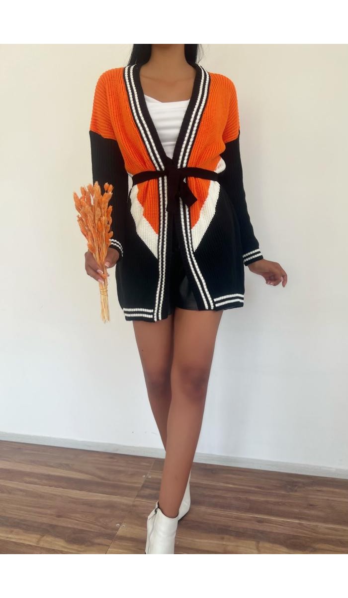 Selanik Hırka 834 - Turuncu