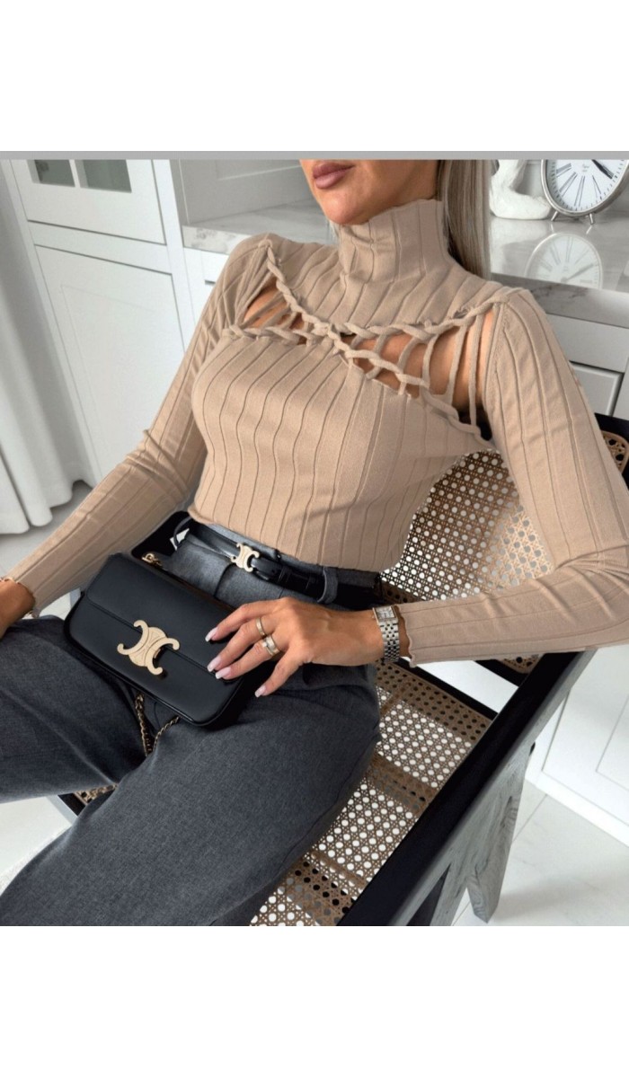 Biritli Kazak 1016 - Kahverengi