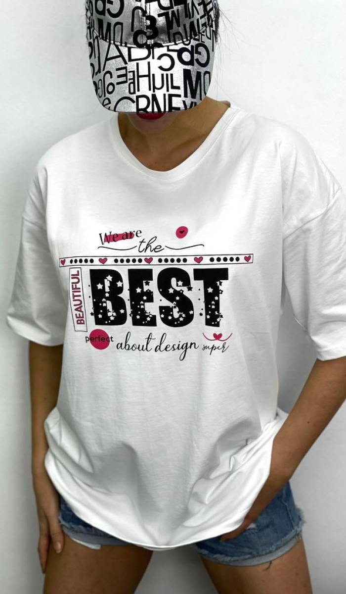 Best T-Shirt - Beyaz