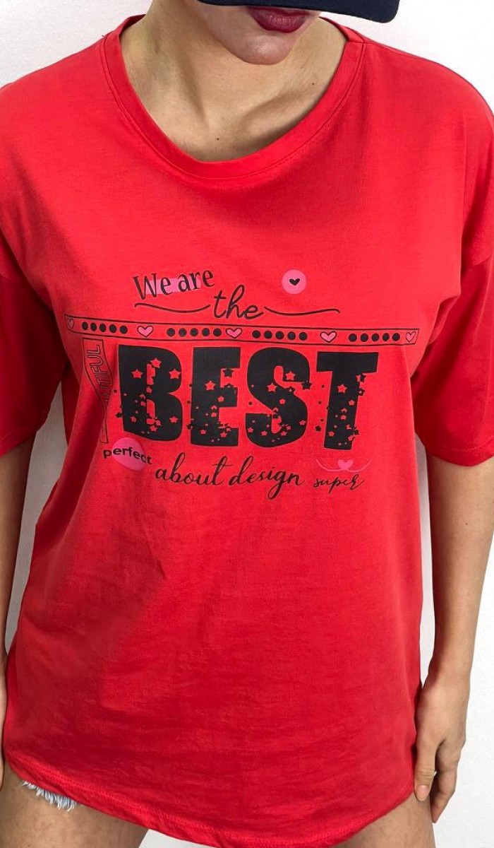 Best T-Shirt - Kırmızı