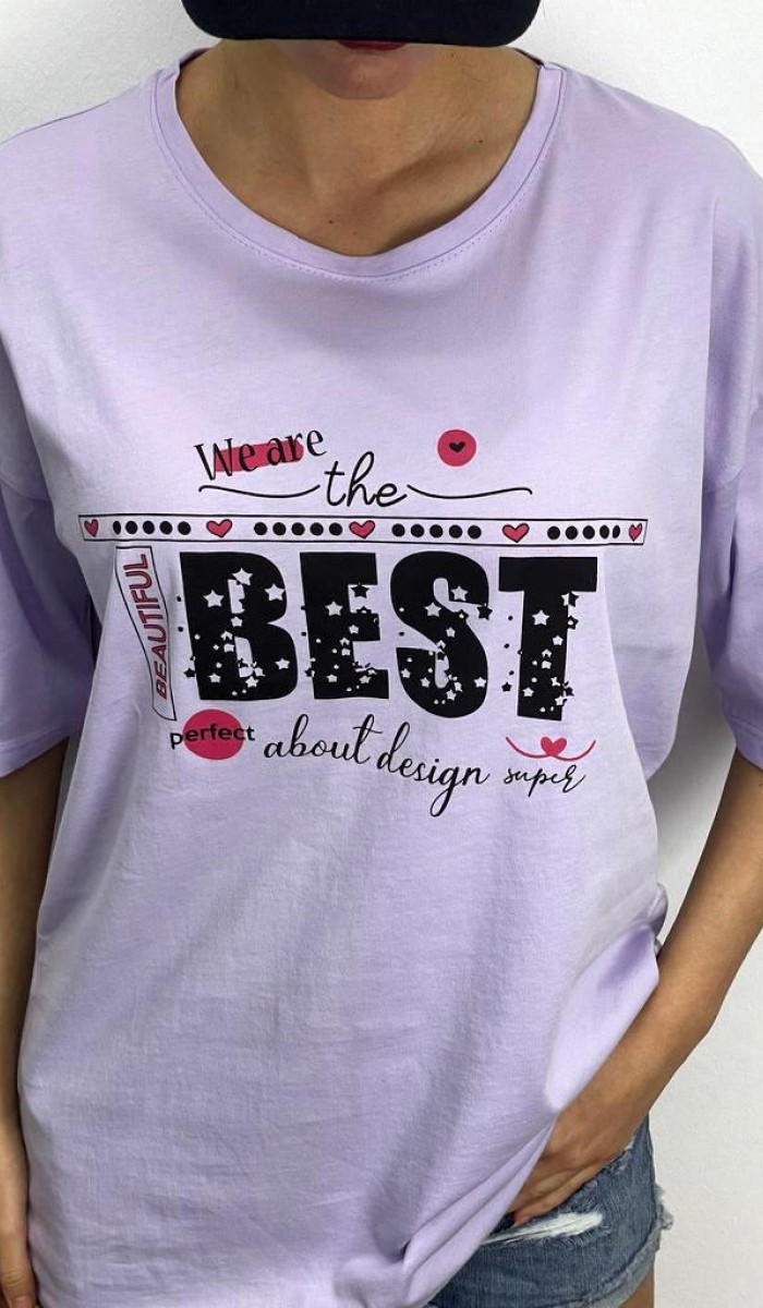 Best T-Shirt - Lila