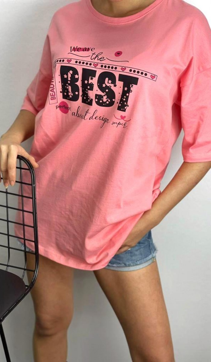 Best T-Shirt - Pembe