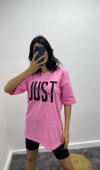Just T-Shirt - Pembe