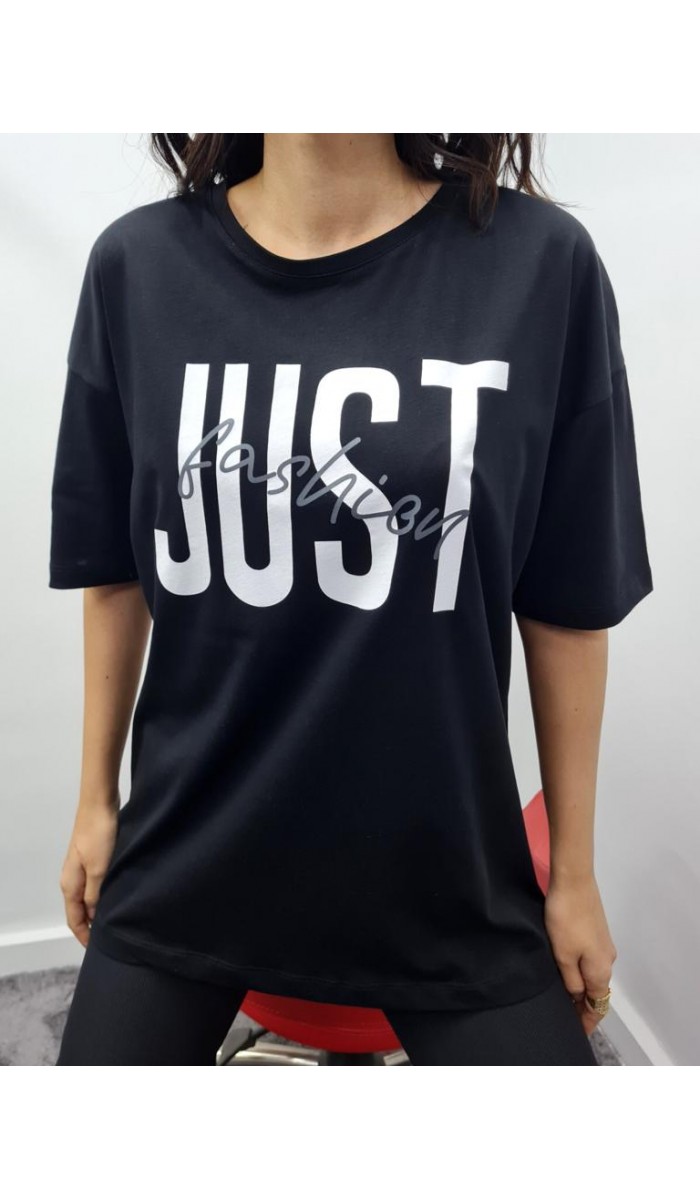 Just T-Shirt - Siyah