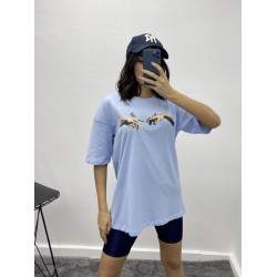 Kelebek T-Shirt - Mavi