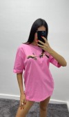 Kelebek T-Shirt - Pembe