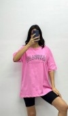 Los Angeles T-Shirt - Pembe