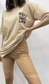 More Self T-Shirt - Bej