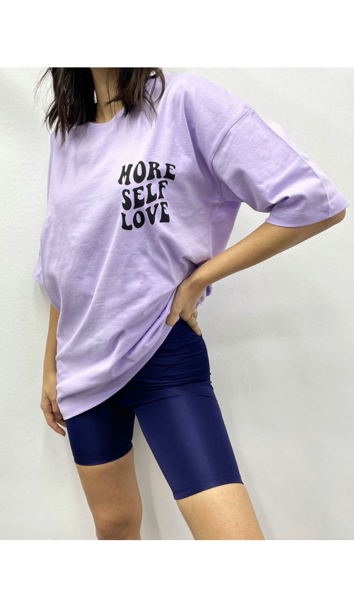 More Self T-Shirt - Lila