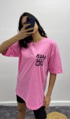 More Self T-Shirt - Pembe