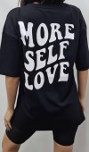 More Self T-Shirt - Siyah