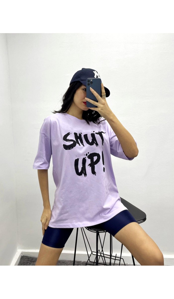 Shut T-Shirt - Lila