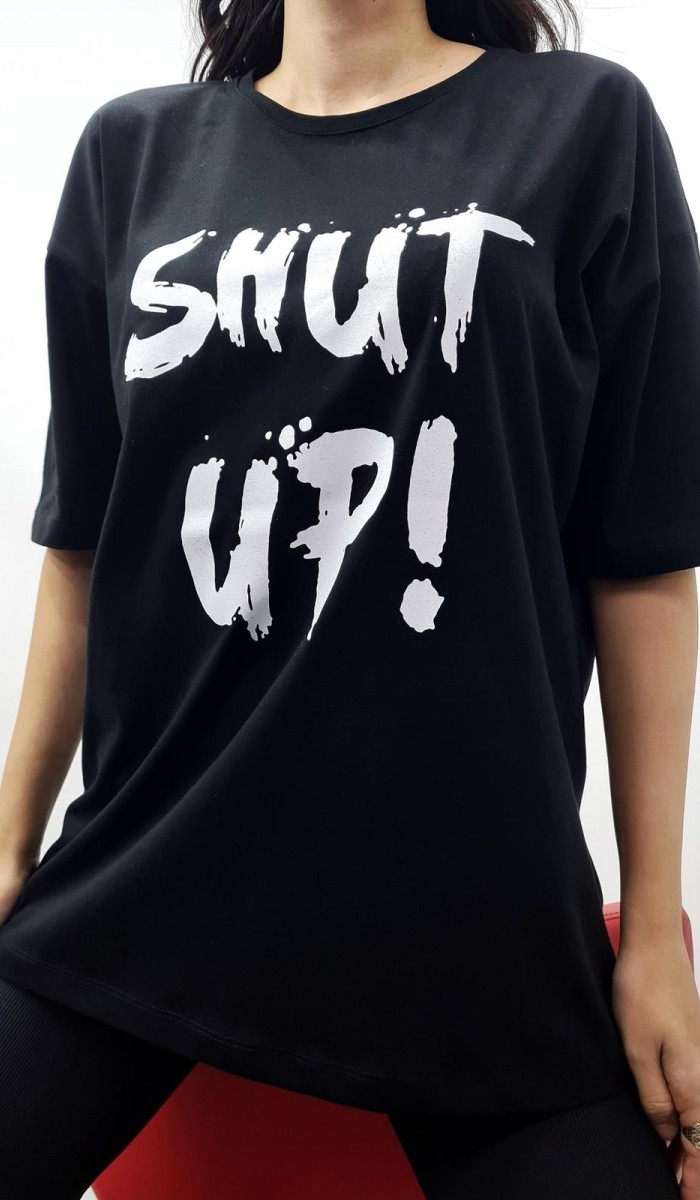 Shut T-Shirt - Siyah