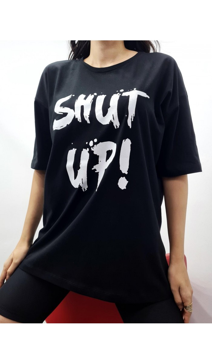 Shut T-Shirt - Siyah