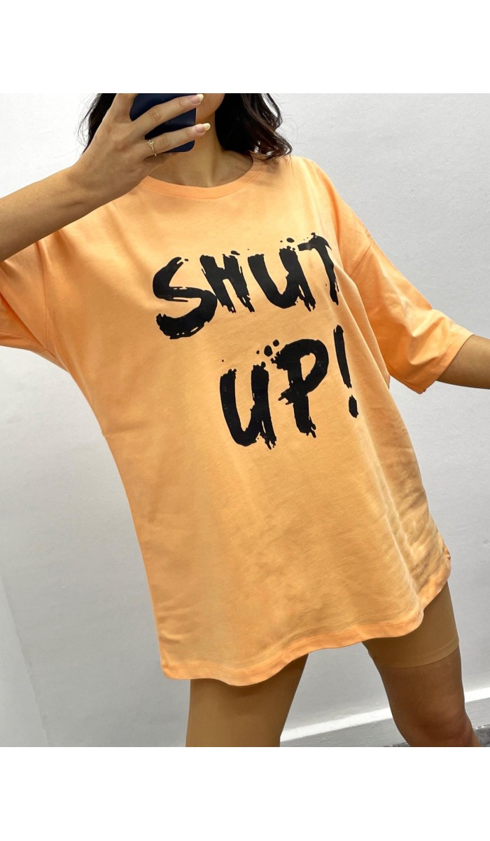 Shut T-Shirt - Turuncu