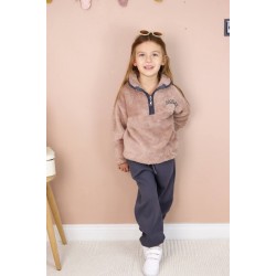 Solıday Peluş Tarz Detay Çocuk Takım   