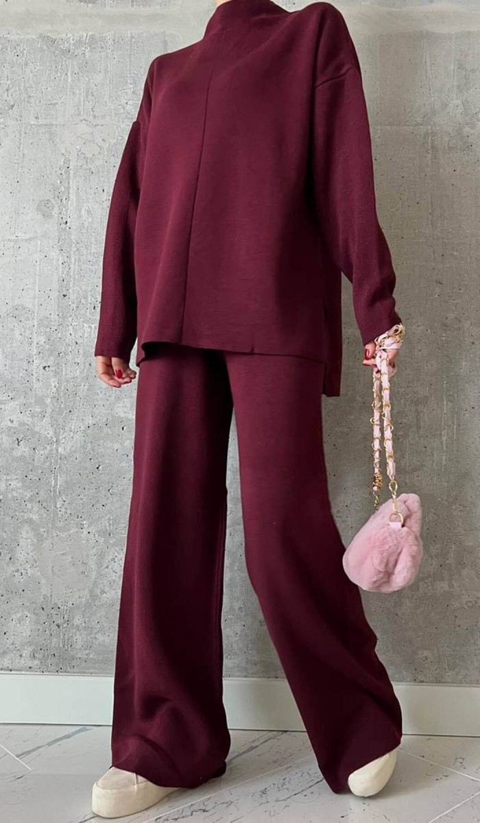 Bordo Triko Takım