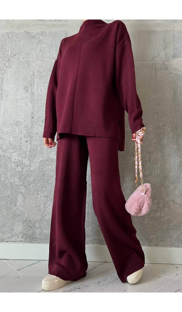 Bordo Triko Takım