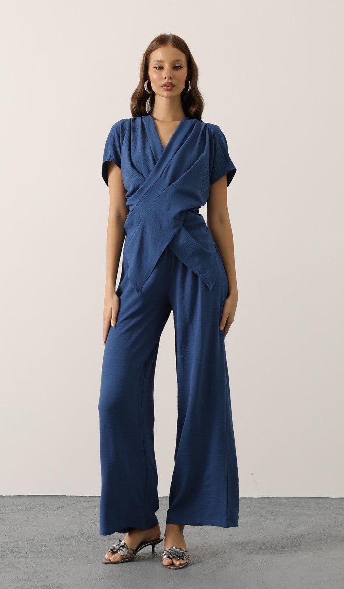 Asimetrik Kesim Takım - İndigo STD