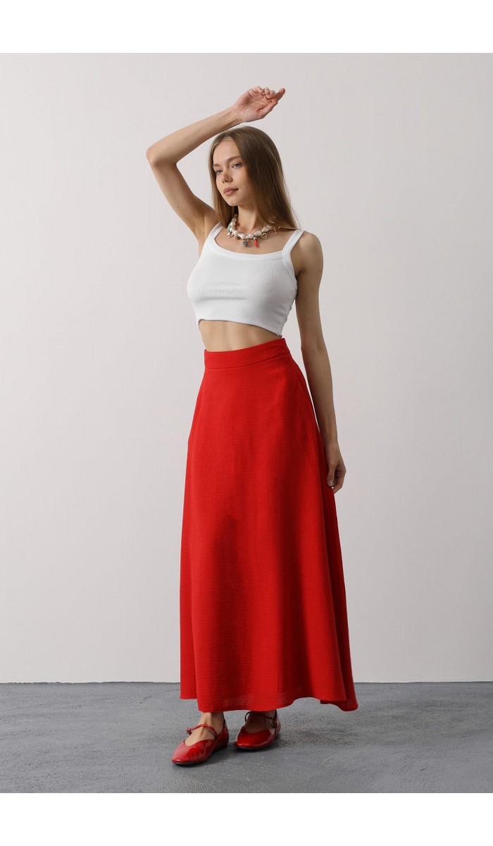 Keten Etek - Kırmızı STD Keten Etek - Kırmızı STD