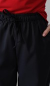 Beli Lastikli Bol Paça Pantolon - Lacivert STD rt20082