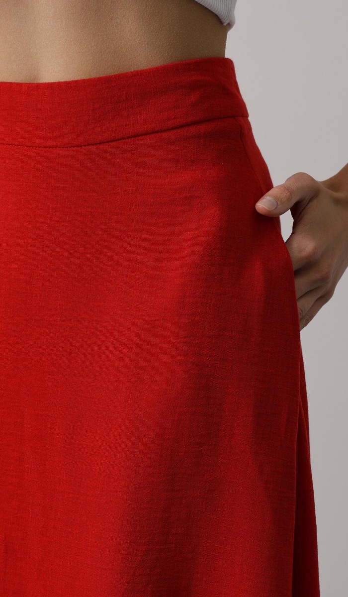 Keten Etek - Kırmızı STD rt20614