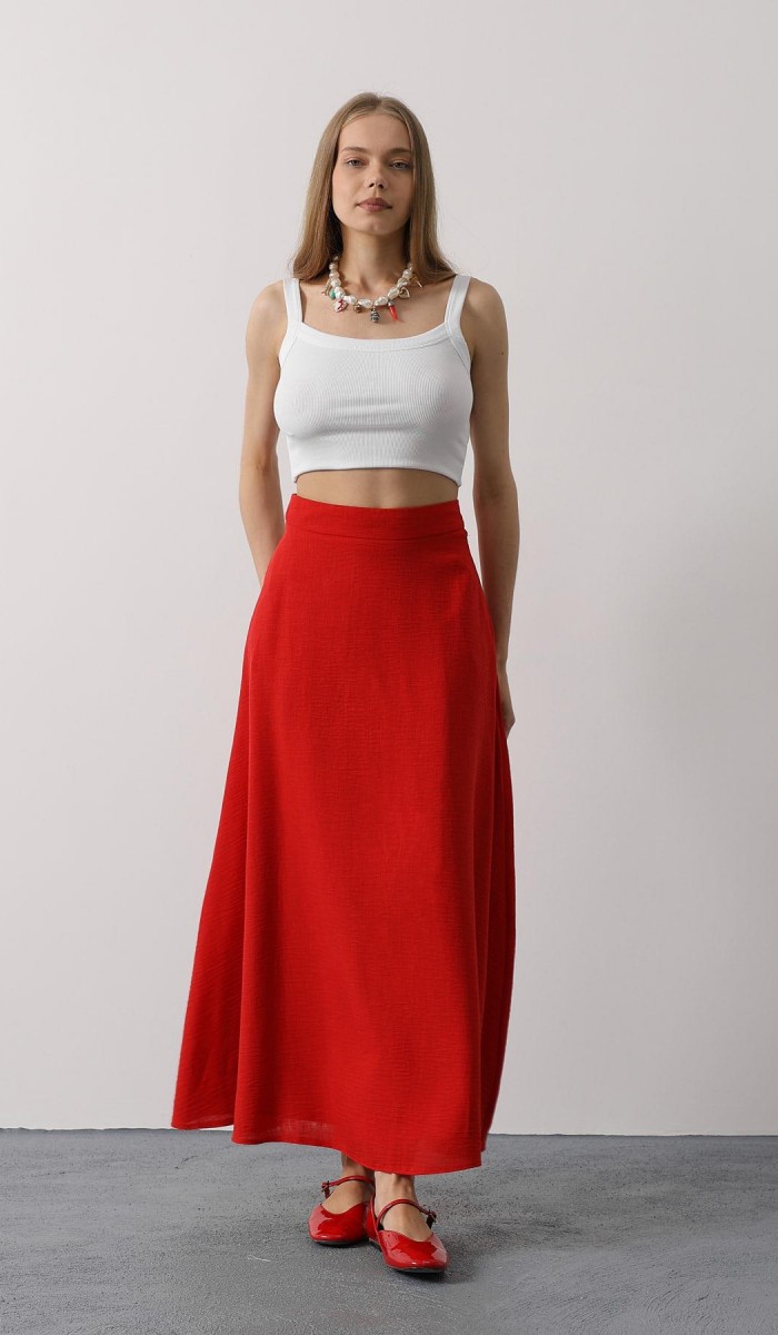 Keten Etek - Kırmızı STD rt20614