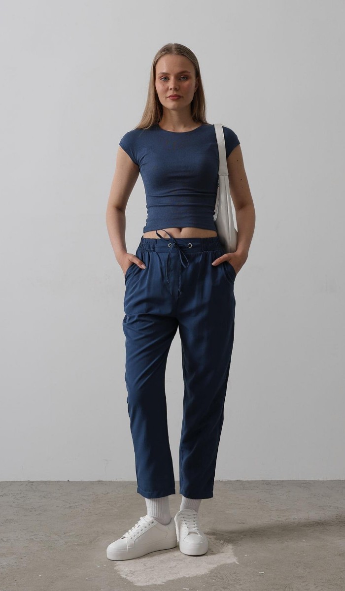 Pantolon - İndigo STD