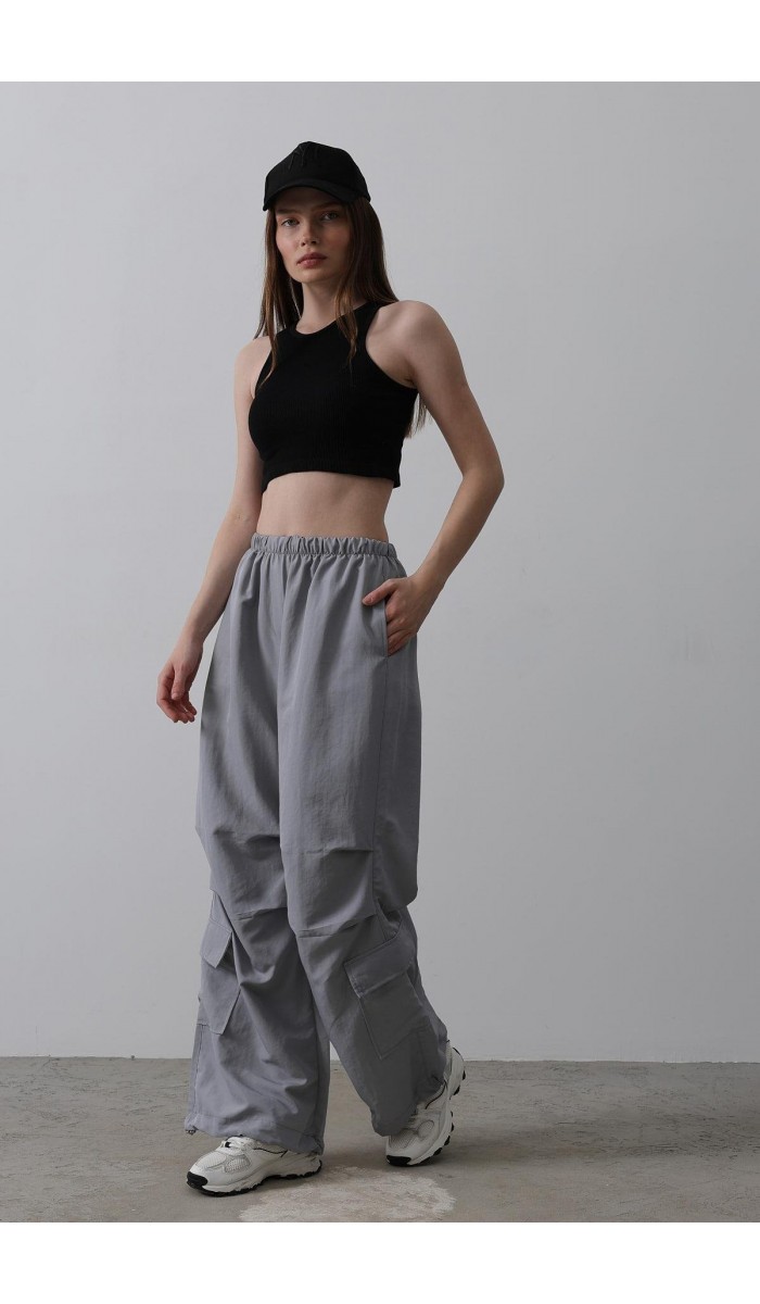 Paraşüt Cargo Pantolon - Antrasit STD
