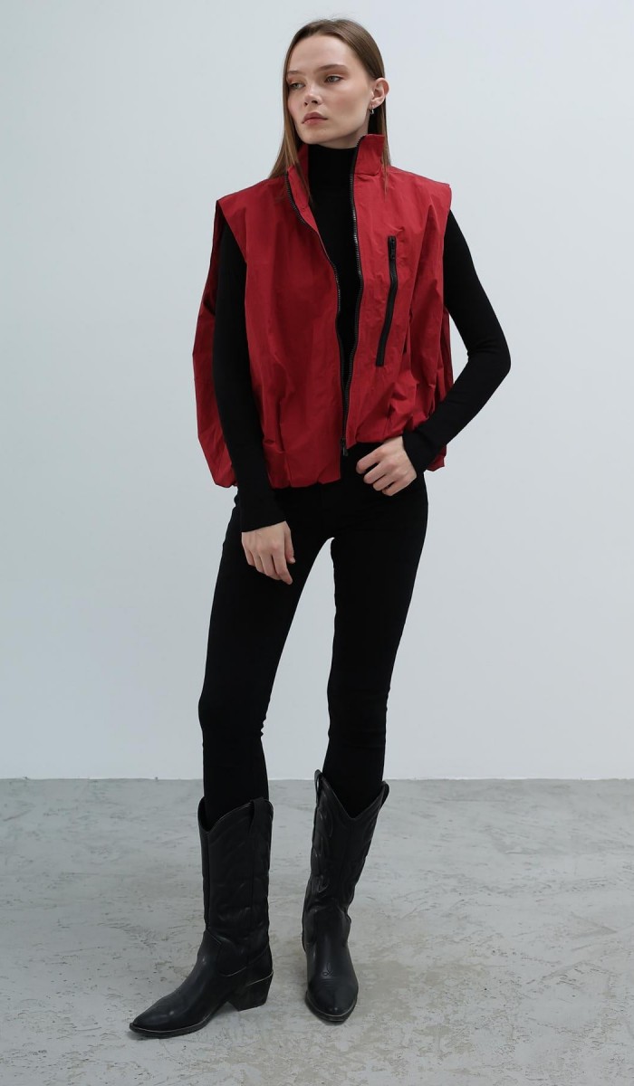 Paraşüt Yelek - Vişne STD Paraşüt Yelek - Vişne STD