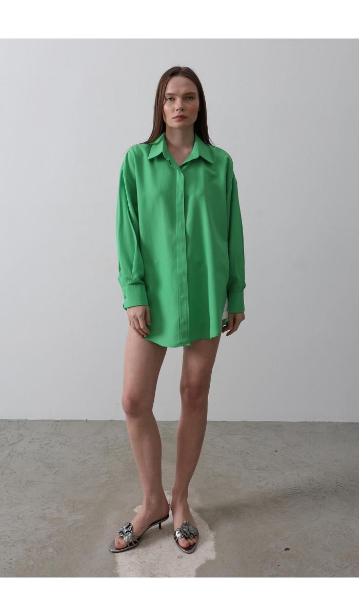 Uzun Kol Gömlek - A.Yeşil STD