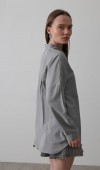 Uzun Kol Gömlek - Gri STD rt20163