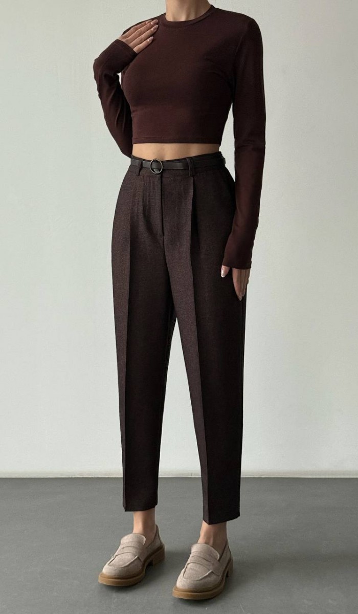 Klasik Fit Tok Kumaş Pantolon Klasik Fit Tok Kumaş Pantolon