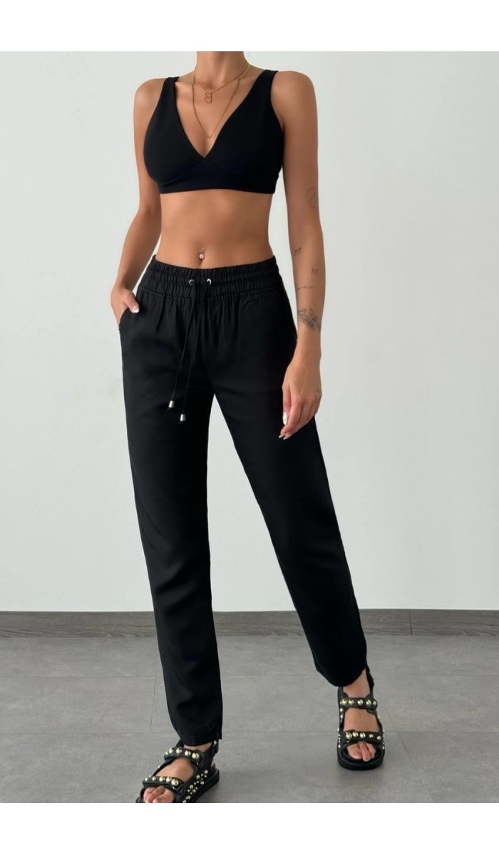 Bel Lastikli Jogger Pantolon