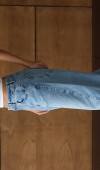 Yüksek Bel Baloon Kalıp Light Blue Jean Pantolon