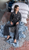 Gömlek Cep Detaylı Brown Denim Ceket