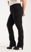 Yüksek Bel Klasik Kesim Black Battal Jean Pantolon