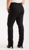 Yüksek Bel Klasik Kesim Black Battal Jean Pantolon