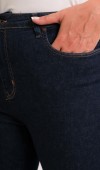 Yüksek Bel Dar Paça Rınse Jean Pantolon Yüksek Bel Dar Paça Rınse Jean Pantolon