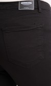 Yüksek Bel Boru Paça Black Jean Pantolon Yüksek Bel Boru Paça Black Jean Pantolon