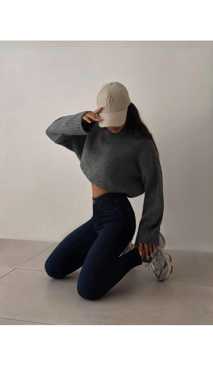 Yüksek Bel Dar Paça Kadın Dark Blue Tint Pantolon Yüksek Bel Dar Paça Kadın Dark Blue Tint Pantolon