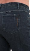 Yüksek Bel Battal Kesim Yeşil Tint Jean Pantolon Yüksek Bel Battal Kesim Yeşil Tint Jean Pantolon