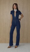 Kadın Rinse Denim Tulum