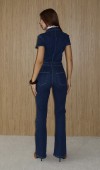 Kadın Rinse Denim Tulum