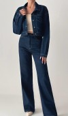 Geniş Paça Wide leg Rinse Jean Pantolon