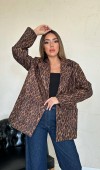Leopar Leopar Ceket L