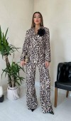Leopar Leopar Desenli 3Lü Takım L